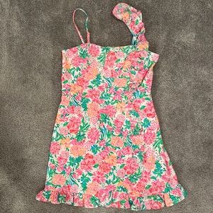 NWT Lilly Pulitzer Maetha Romper - Resort White - That’s What I Herd - Size 4